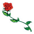 Long Stemmed Rose Temporary Tattoo